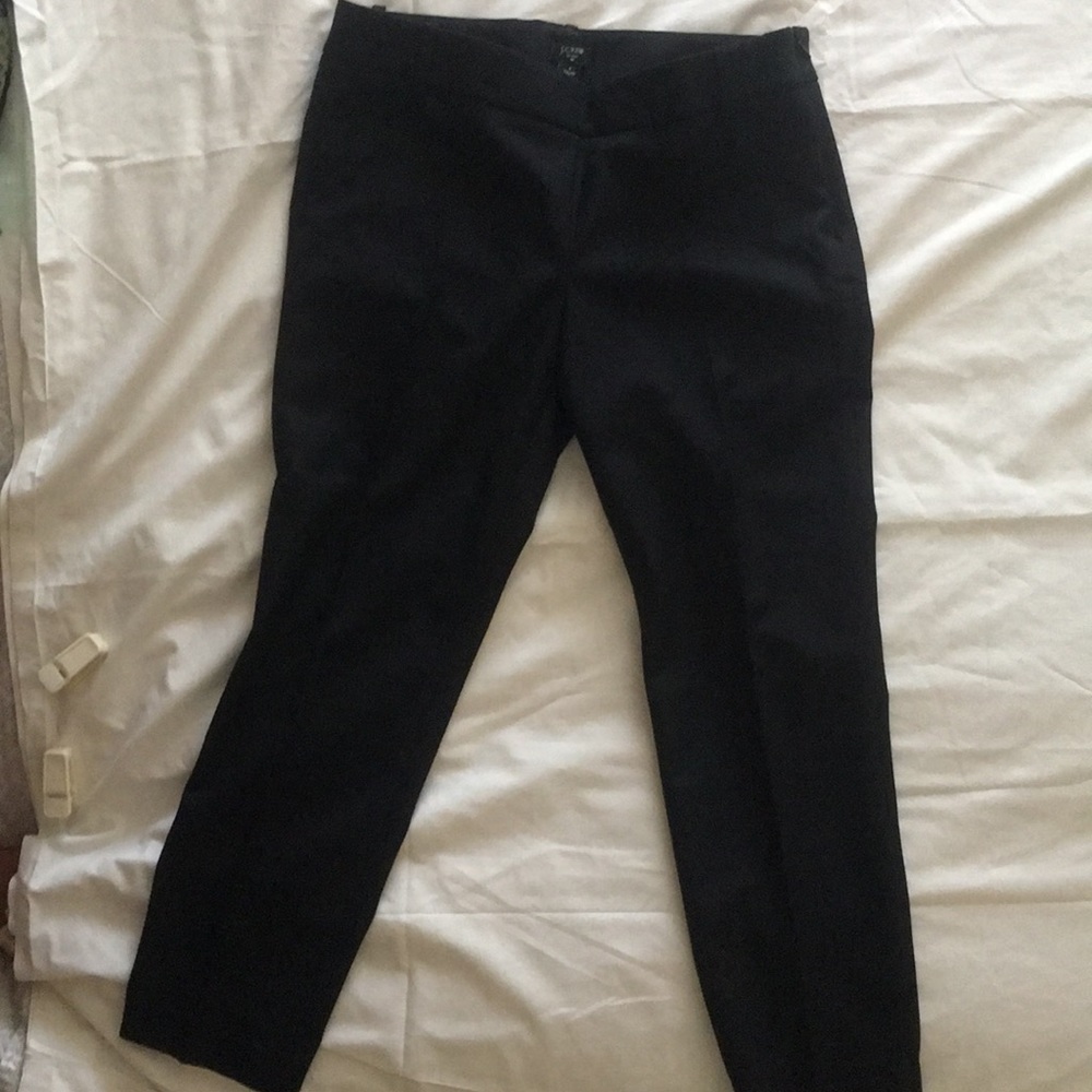 JCrew City Fit Black Pants